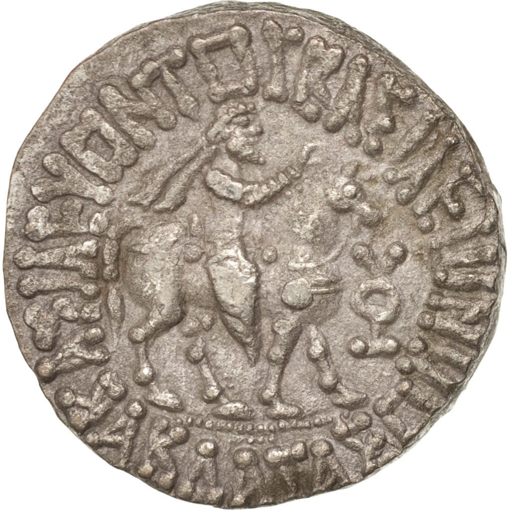 Indo-Parthian, Abdagases, Tetradrachm, Silver, Senior 228.20