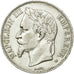 Moeda, França, Napoléon III, 5 Francs, 1865, Strasbourg, EF(40-45), KM 799.2
