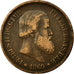 Coin, Brazil, Pedro II, 20 Reis, 1869, EF(40-45), Bronze, KM:474