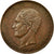 Moneda, Bélgica, 10 Centimes, 1853, MBC+, Cobre, KM:1.1