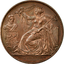 Coin, Belgium, 5 Centimes, 1856, AU(55-58), Copper, KM:4