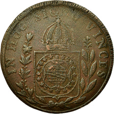 Coin, Brazil, Pedro II, 80 Reis, 1832, Rio de Janeiro, EF(40-45), Copper, KM:379