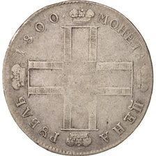 Russia, Paul I, Rouble, 1800, Saint-Petersburg, Silver, KM:101a