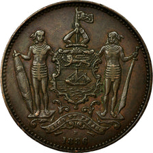 Coin, BRITISH NORTH BORNEO, Cent, 1886, Heaton, Birmingham, EF(40-45), Bronze