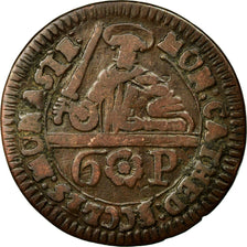 Coin, German States, MUNSTER, 6 Pfennig, 1762, VF(30-35), Copper, KM:441