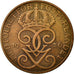 Coin, Sweden, Gustaf V, 5 Öre, 1936, EF(40-45), Bronze, KM:779.2