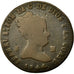 Coin, Spain, Isabel II, 8 Maravedis, 1844, Segovia, VF(20-25), Copper, KM:531.3