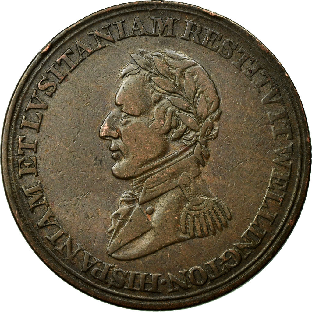 United Kingdom , Jeton, Great-Britain, 1812, EF(40-45), Copper
