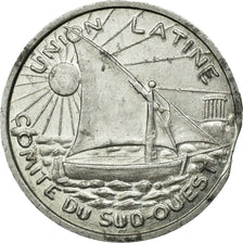 Moneta, Francja, 25 Centimes, 1922-1930, EF(40-45), Aluminium, Elie:15.6