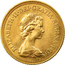 Coin, Great Britain, Elizabeth II, Sovereign, 1976, AU(55-58), Gold, KM:919