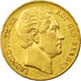 Moeda, Bélgica, Leopold I, 20 Francs, 20 Frank, 1865, AU(55-58), Dourado, KM:23