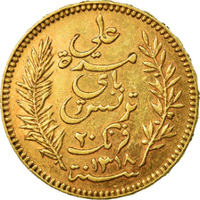 Monnaie, Tunisie, Ali Bey, 20 Francs, 1900, Paris, TTB, Or, KM:227