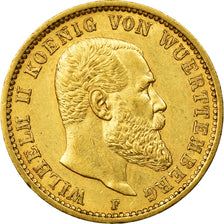 Moneta, Stati tedeschi, WURTTEMBERG, Wilhelm II, 20 Mark, 1905, Freudenstadt