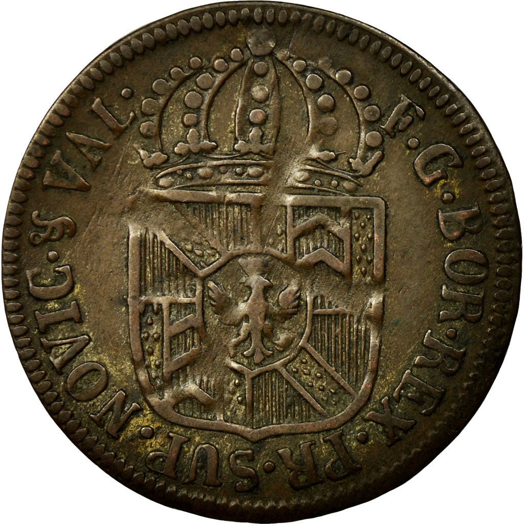 Coin, SWISS CANTONS, NEUCHATEL, 1/2 Batzen, 1791, Neuenburg, EF(40-45), Billon