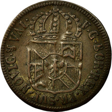 Coin, SWISS CANTONS, NEUCHATEL, 1/2 Batzen, 1791, Neuenburg, EF(40-45), Billon