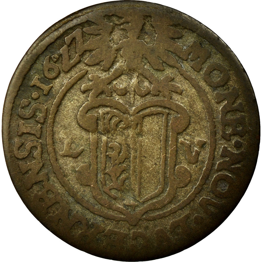 Coin, SWISS CANTONS, LUZERN, Batzen-10 Rappen, 1622, Lucerne, VF(30-35), Billon