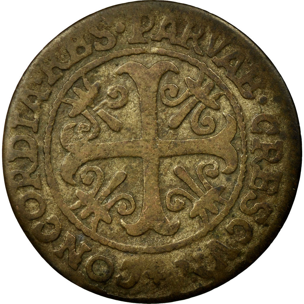 Coin, SWISS CANTONS, LUZERN, Batzen-10 Rappen, 1622, Lucerne, VF(30-35), Billon