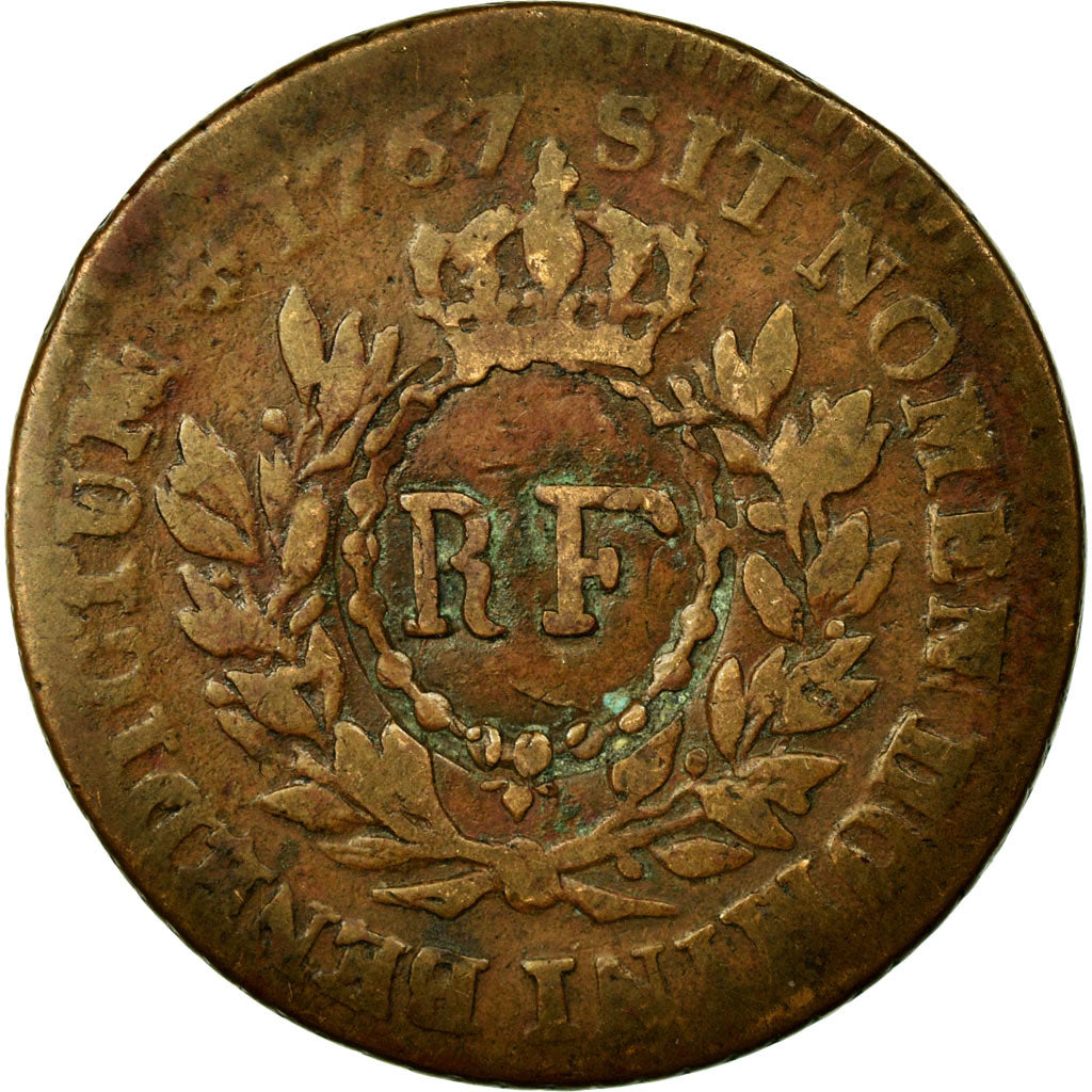 Guadeloupe, Sol des Colonies Françaises RF 1767/1793, KM 1