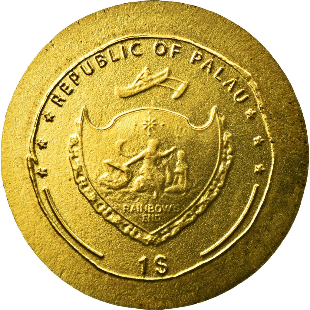 Moneta, Palau, Dollar, 2010, Germanicus, SPL, Oro