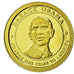 Coin, Liberia, 5 Dollars, 2009, Barack Obama, MS(65-70), Gold, KM:New