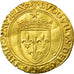 Moeda, França, Louis XII, Ecu d'or, Lyon, EF(40-45), Dourado, Duplessy:647