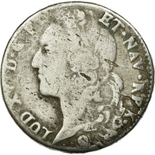 Monnaie, France, Louis XV, 1/2 Ecu, 1771, Perpignan, B, Argent, Gadoury:314