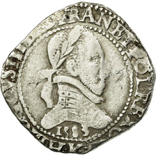 Coin, France, Henri III, Franc au Col Plat, Franc au Col Plat, 1583, Bordeaux