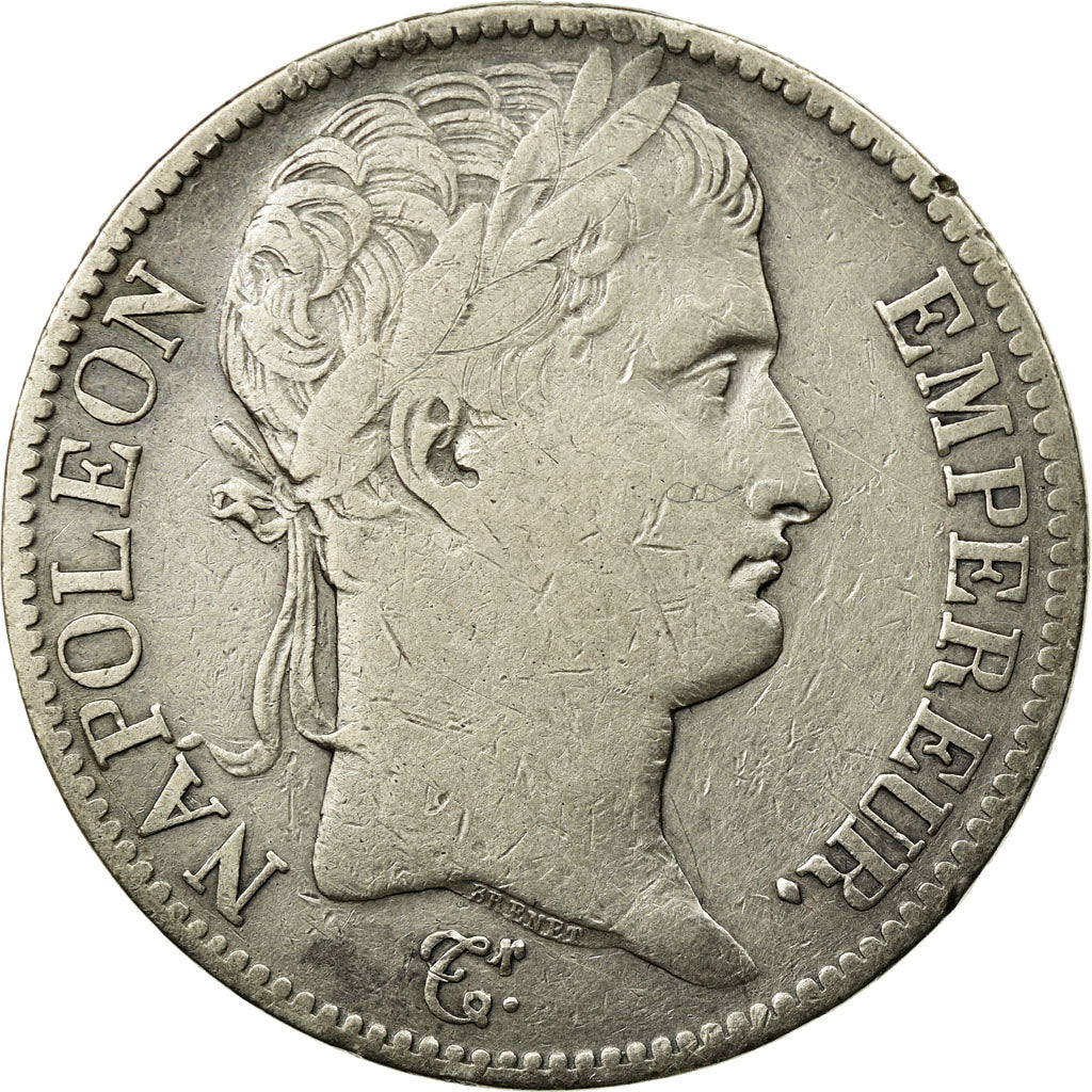 Moneta, Francja, Napoléon I, 5 Francs, 1811, Lille, VF(30-35), Srebro