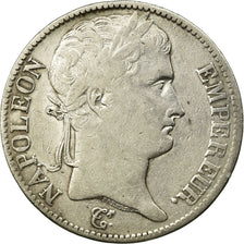 Munten, Frankrijk, Napoléon I, 5 Francs, 1812, Rouen, FR+, Zilver, KM:694.2