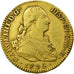 Coin, Spain, Charles IV, 2 Escudos, 1795, Madrid, VF(30-35), Gold, KM:435.1
