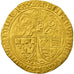 Coin, France, Henri VI de Lancastre, Salut d'or, Rouen, EF(40-45), Gold