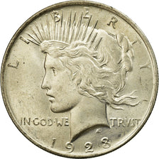 Coin, United States, Peace Dollar, Dollar, 1923, U.S. Mint, Philadelphia