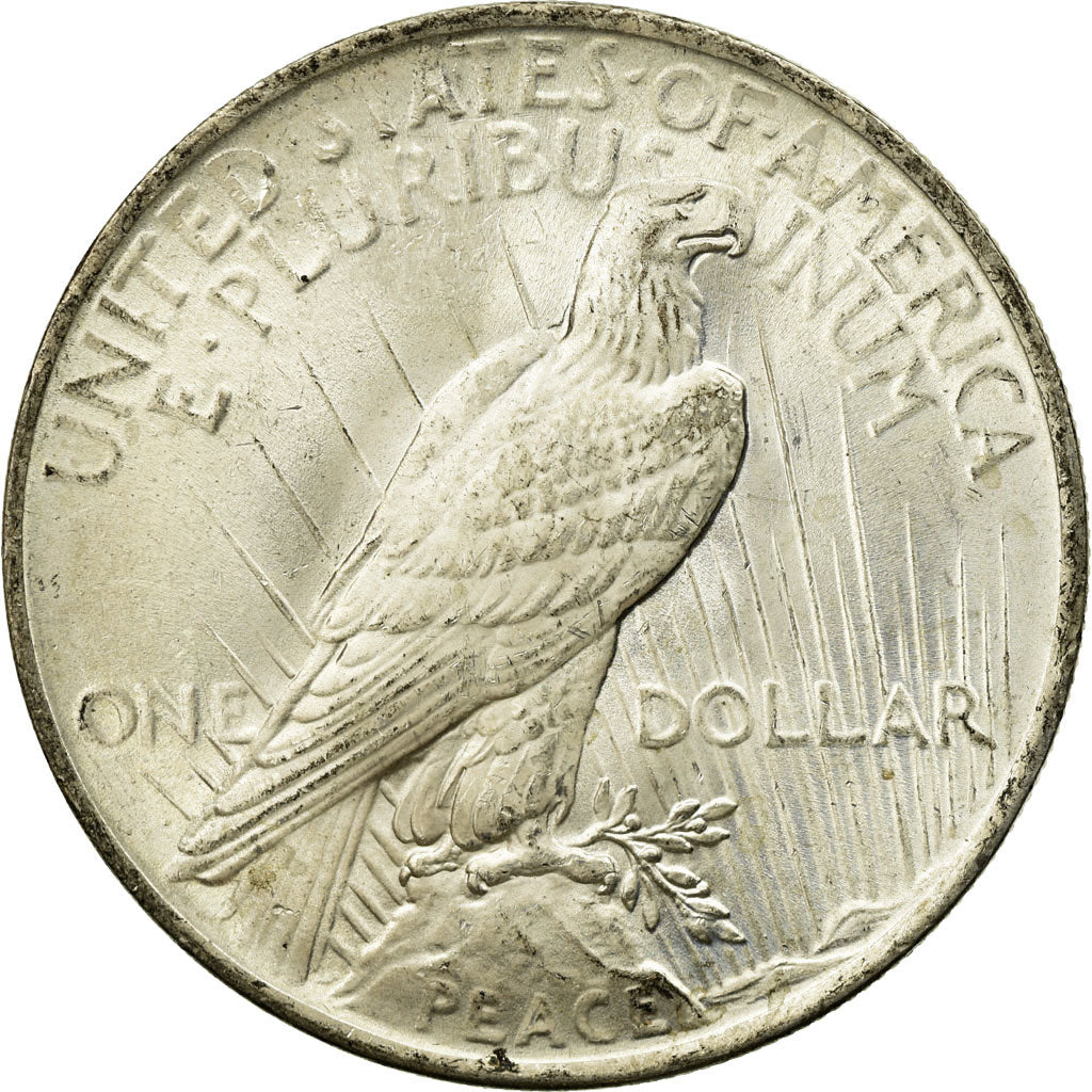 Coin, United States, Peace Dollar, Dollar, 1923, U.S. Mint, Philadelphia