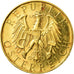 Coin, Austria, 25 Schilling, 1928, MS(63), Gold, KM:2841