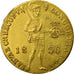 Moneda, Países Bajos, William I, Ducat, 1836, Utrecht, MBC+, Oro, KM:50.1