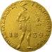 Coin, Netherlands, William I, Ducat, 1839, Utrecht, AU(50-53), Gold, KM:50.1