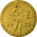 Coin, Netherlands, William I, Ducat, 1835, Utrecht, AU(50-53), Gold, KM:50.1