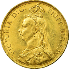Moneta, Gran Bretagna, Victoria, 2 Pounds, 1887, London, SPL-, Oro, KM:768
