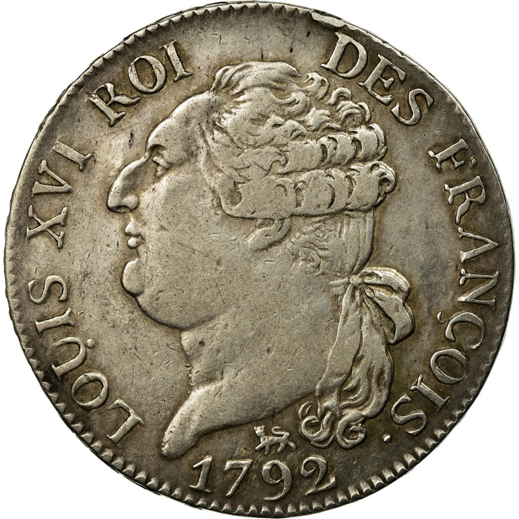 Moneta, Francia, ½ écu de 3 livres françois, 1/2 ECU, 3 Livres, Paris, BB