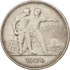 Russland, USSR, Rouble, 1924, Silber, KM:90.1