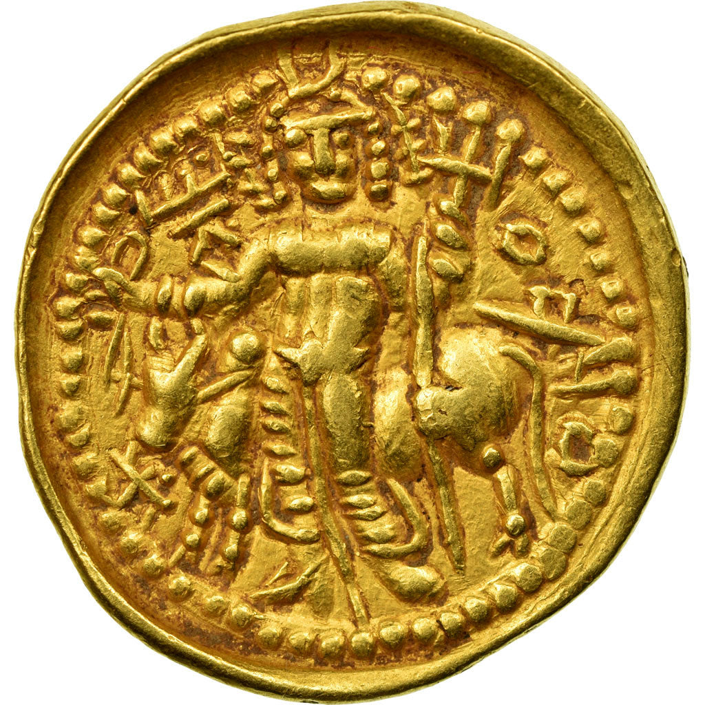 Coin, Kushan Empire, Vasu Deva (190-230), Vasu Deva, Kushans, Stater, 190-230