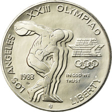 Coin, United States, Dollar, 1983, U.S. Mint, Denver, MS(65-70), Silver, KM:209