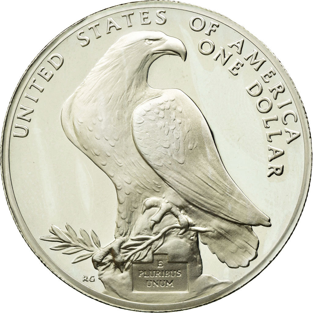 Coin, United States, Dollar, 1984, U.S. Mint, San Francisco, MS(65-70), Silver