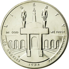 Coin, United States, Dollar, 1984, U.S. Mint, Philadelphia, MS(65-70), Silver