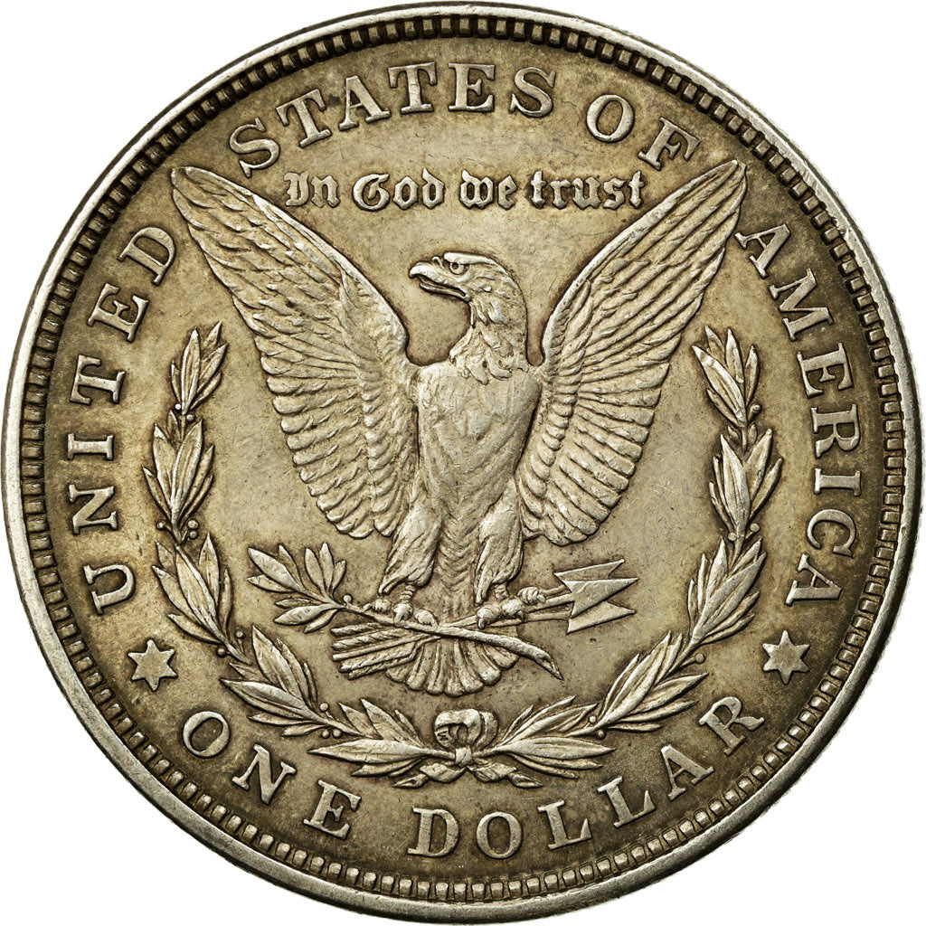 Coin, United States, Morgan Dollar, Dollar, 1921, U.S. Mint, Philadelphia