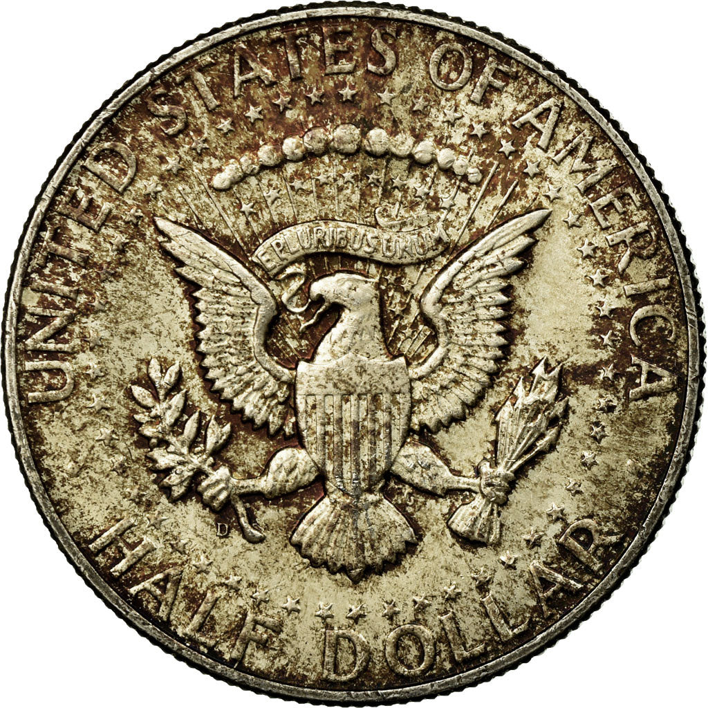 Coin, United States, Kennedy Half Dollar, Half Dollar, 1964, U.S. Mint