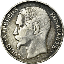Coin, France, Napoléon III, 5 Francs, 1852, Paris, EF(40-45), Silver, KM:773.1