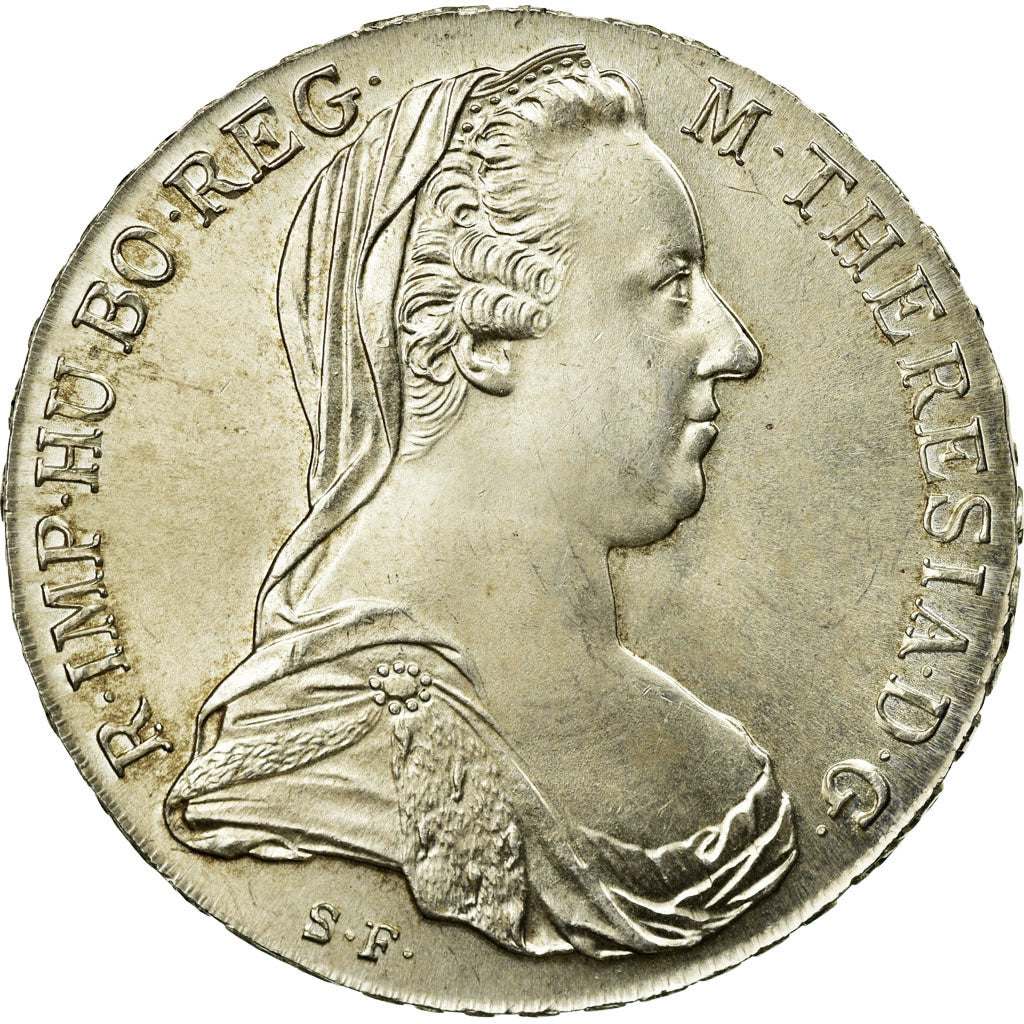 Austria, Maria Theresa, Thaler, 1780, Vienna, Restrike, MS(60-62), Silver, KM:T1