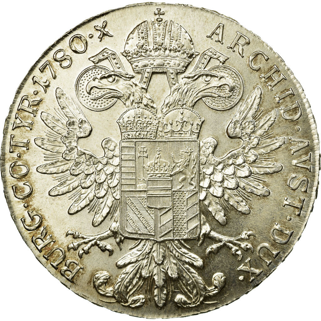 Austria, Maria Theresa, Thaler, 1780, Vienna, Restrike, MS(60-62), Silver, KM:T1