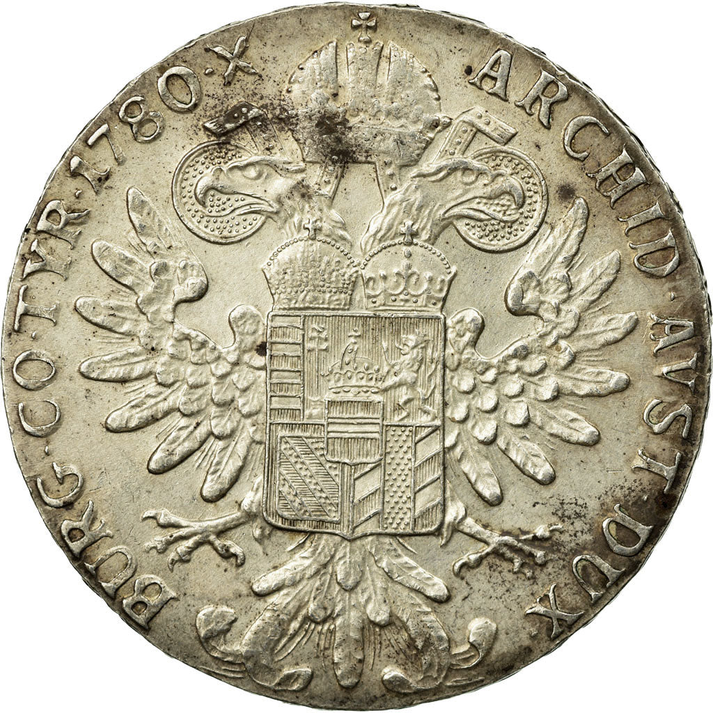 Monnaie, Autriche, Joseph II, Thaler, 1780, Vienna, Refrappe officielle, SUP